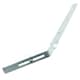 image 9 of SPARES2GO Gutter Side Rafter Bracket Universal Galvanised Steel Fascia Support Fixing (300mm)