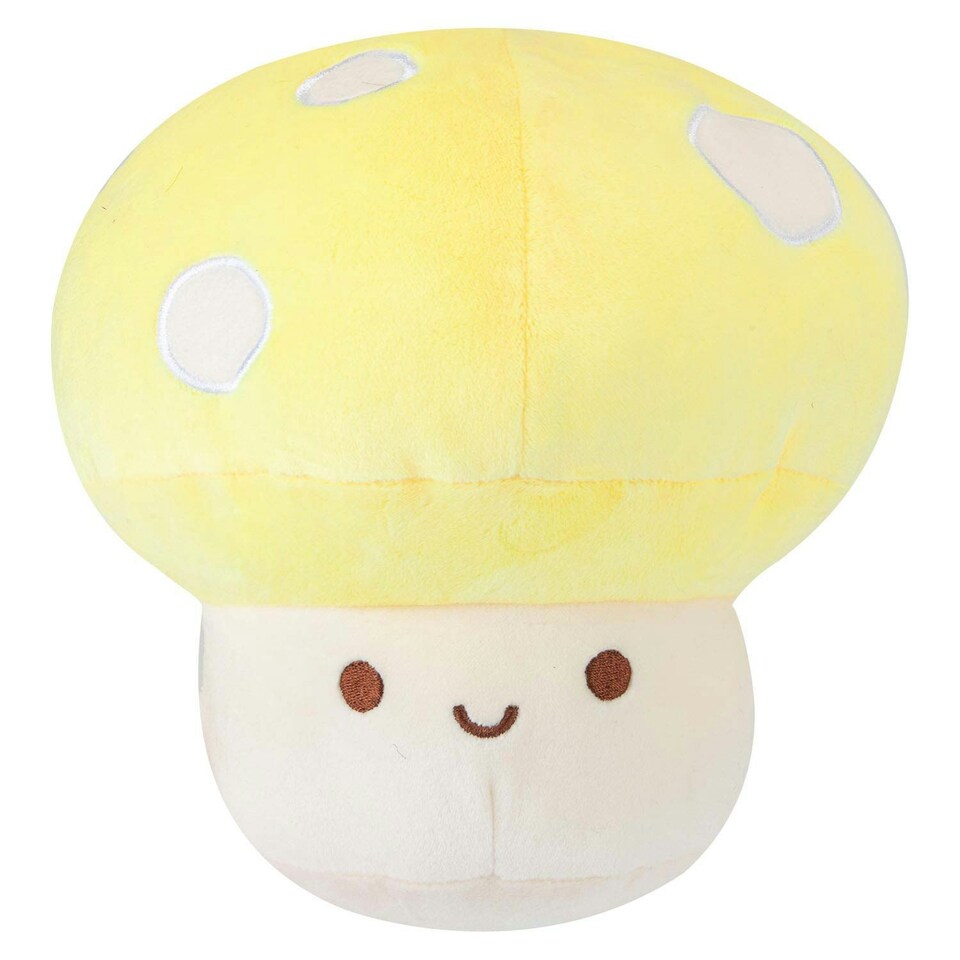 image 1 of Blue Mushroom Mochi Soft Toy Cute Plushie Huggable Cuddly Plush 25cm Blue
