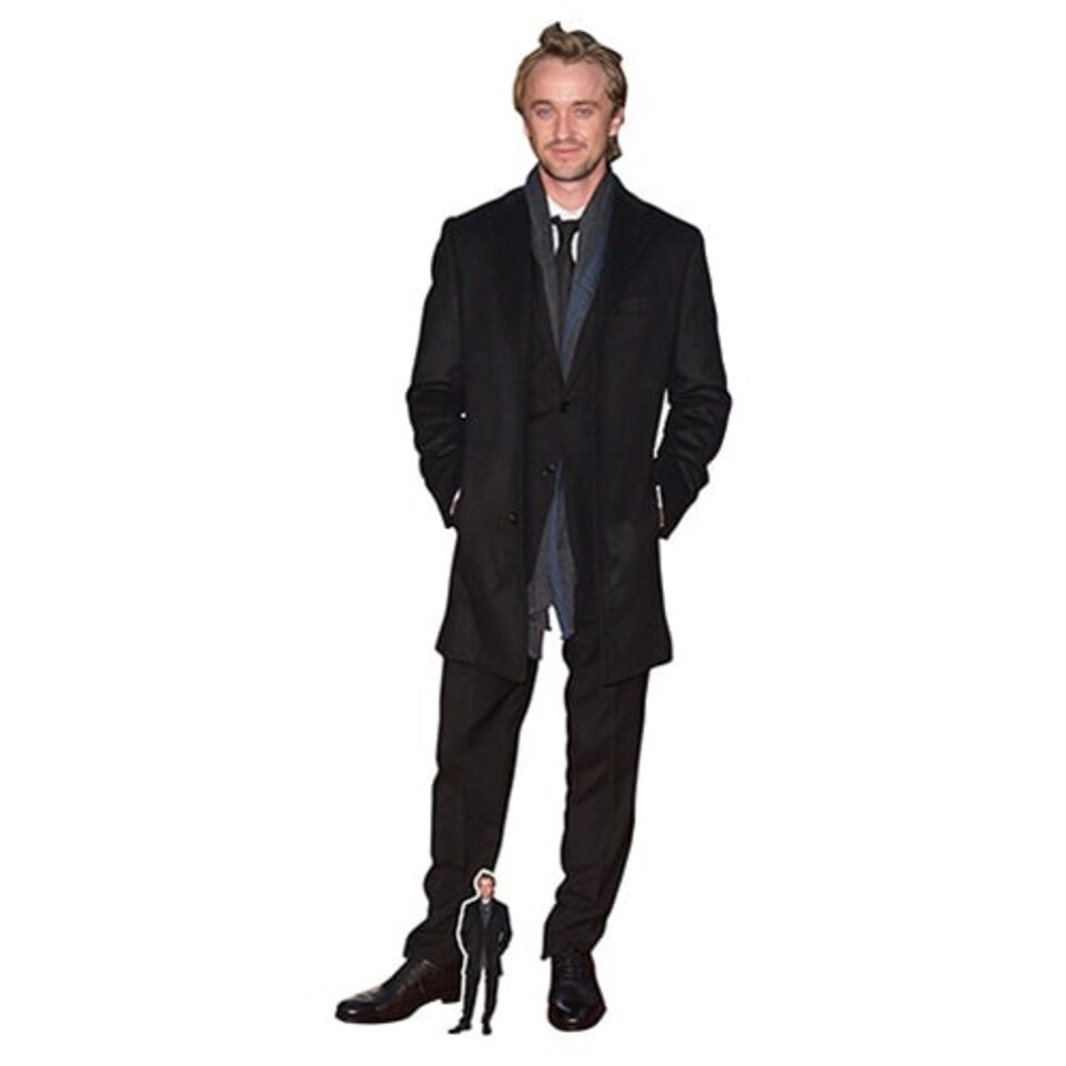 Tom Felton Smart Tie Lifesize Cardboard Cutout 176cm