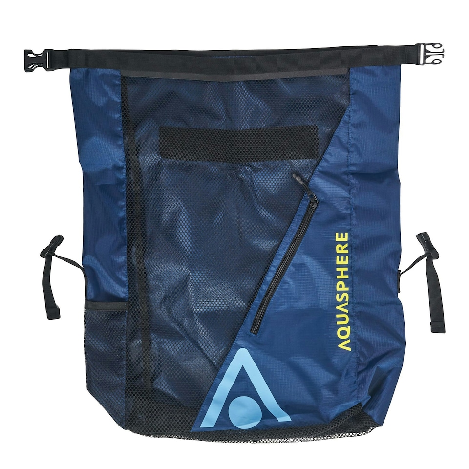 image 1 of Aquasphere Gear Mesh 30L Backpack - Navy Blue/Black - One Size