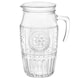 image 4 of Bormioli Rocco Romantic Glass Water Jug - 1.8 Litre - Clear