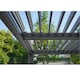 image 4 of 3m x 3m Aluminium Pergola with Manual Louvre Roofing