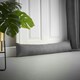 image 1 of Velvet Chenille Draught Excluder - 90cm x 15cm x 15cm - Slate