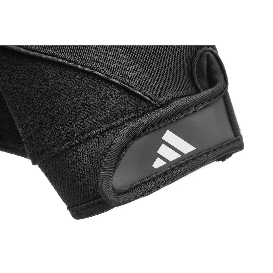 image 1 of Adidas Half-Finger Aeroready Weightlifting Gloves, Blue, Size M | Blue | Blue | M