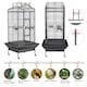 image 5 of Yaheetech 160 cm Tall Open Playtop Extra Large Bird Cage Black