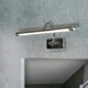 image 1 of ValueLights Alana Polished Chrome IP44 Bathroom Integrated LED Picture Wall Light