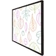 image 3 of Multi colour leaves illustration (Picture Frame) Brown | Oak | S
