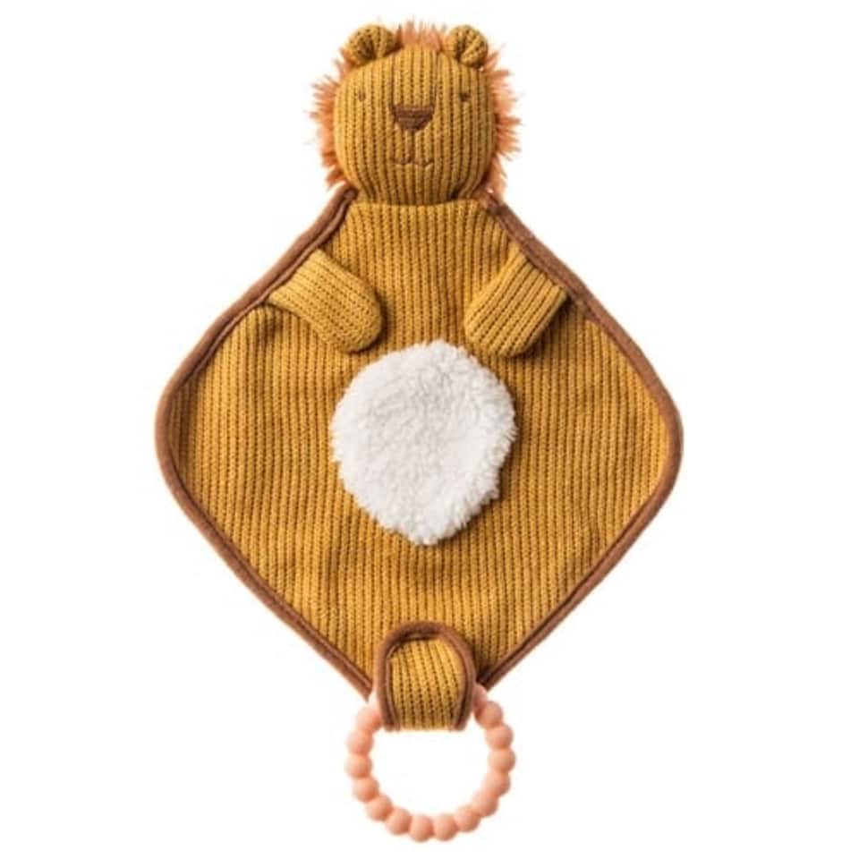 Knitted Lion Lovey