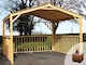 image 2 of eDecks Hot Tub Garden Gazebo, Treated Timber, 3000 x 3000mm w/ Concrete In Posts