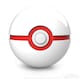 image 2 of Pokémon Die-Cast Mini Premier Ball Replica | White