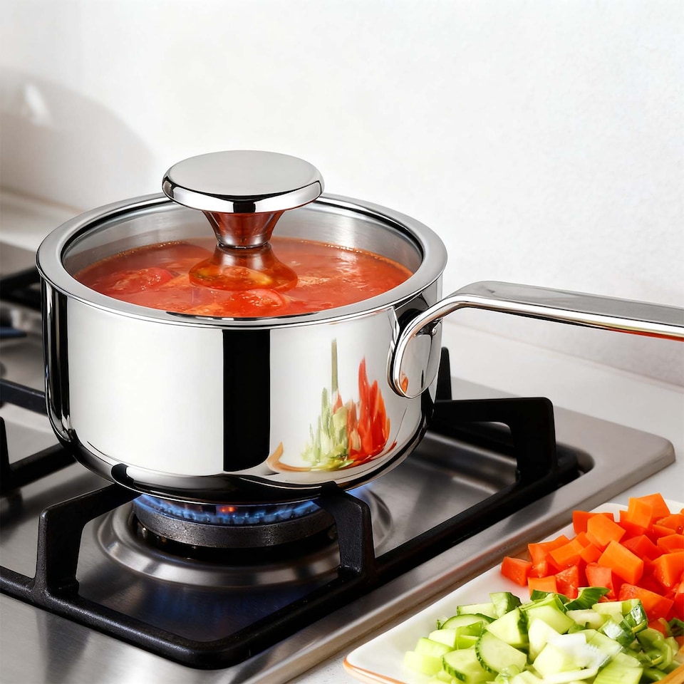 image 1 of HomeKing JadeBamboo Mini 12CM Saucepan