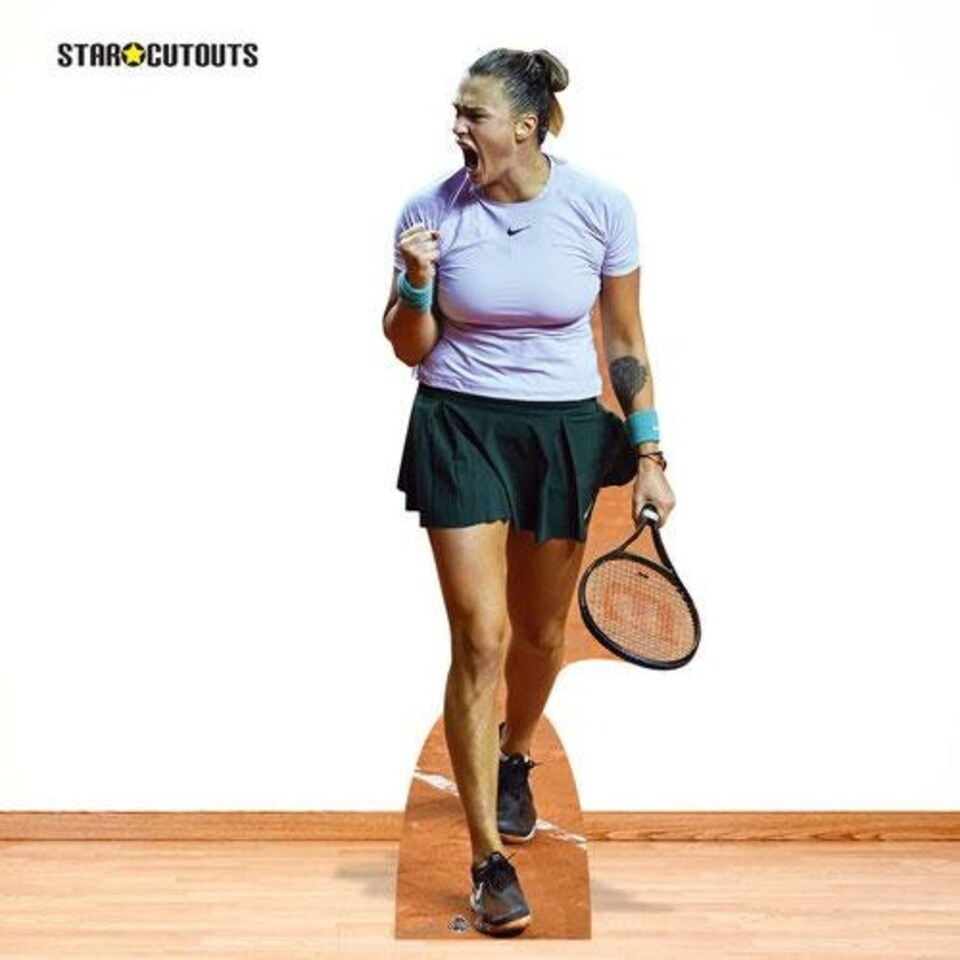 image 1 of Aryna Sabalenka Lifesize Cardboard Cutout 183cm