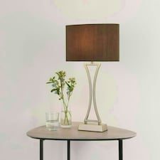Corrina Antique Brass Touch Table Lamp Gold