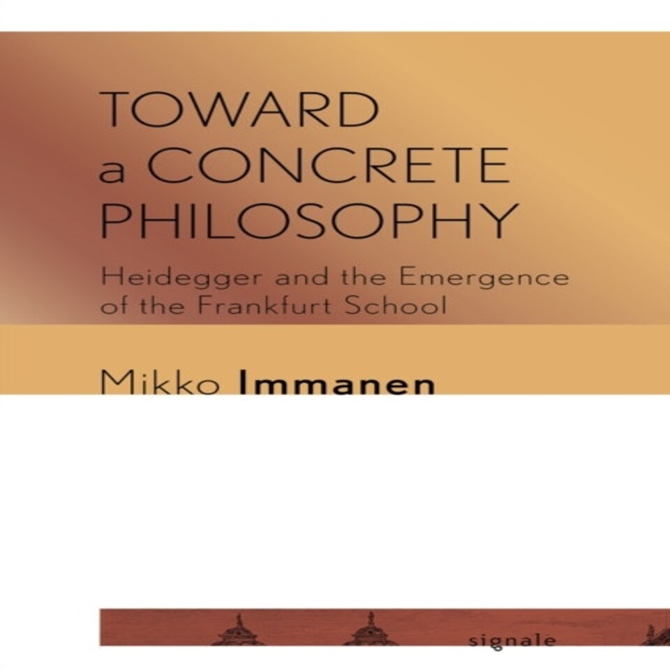 Toward A Concrete Philosophy