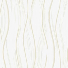 World Of Wallpaper Shimmer Wave Textured Wallpaper - Natural Beige/Gold - 10m x 53cm Cream