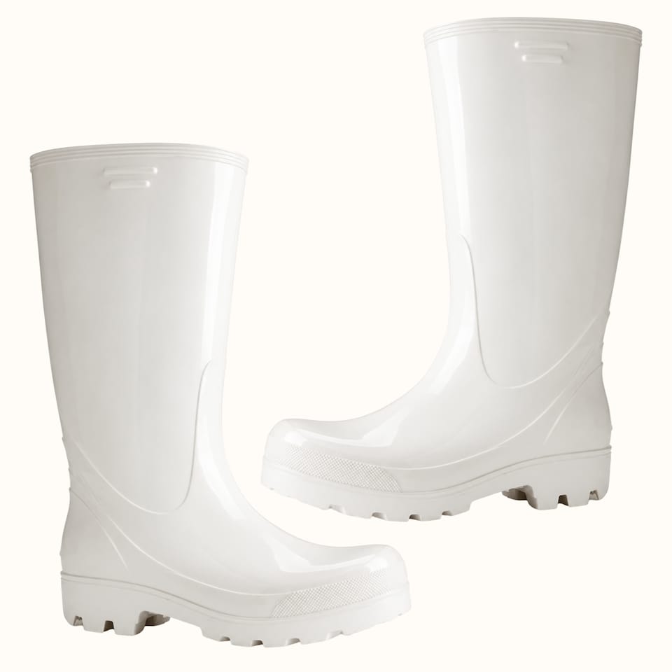 image 1 of Grander Z Men's White PVC Protective Wellies EU41