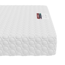 Visco Therapy Foam Mattress 20cm - Medium Comfort, Cooling Layer, UK Made | White | White | Not provided | 1