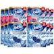 image 1 of Bloo Colour Active Fresh Flower & Bleach Toilet Rim Block Odour Stop 6 pk of 50g