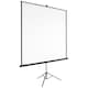 image 1 of Projector Screen - extendable, with sturdy, foldable tripod, for HD and 3D | White | white | L | 1