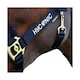 image 3 of HYCONIC Faux Fur Horse Lead Rope - Navy - Cob