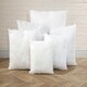 image 2 of Polyester Cushion Pads Inners 100% Hollowfibre Filling  45x45cm | White | 1