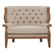 image 1 of Interiors by Premier Cabra Cream Chair Cream