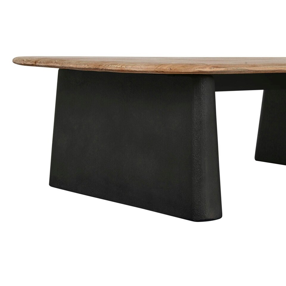 image 1 of Centre Table Home ESPRIT Black Natural 120 x 60 x 32 cm N/A