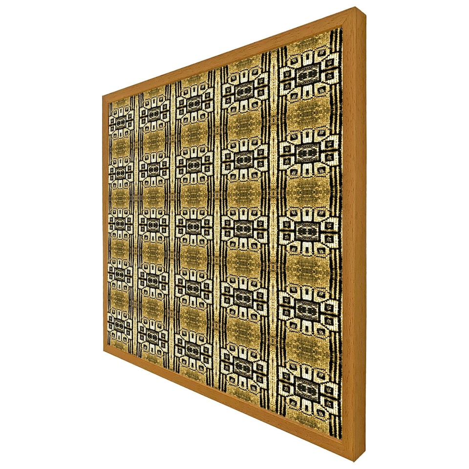 image 1 of Portuguese ethnic tiles azulejos (Picture Frame) White | L