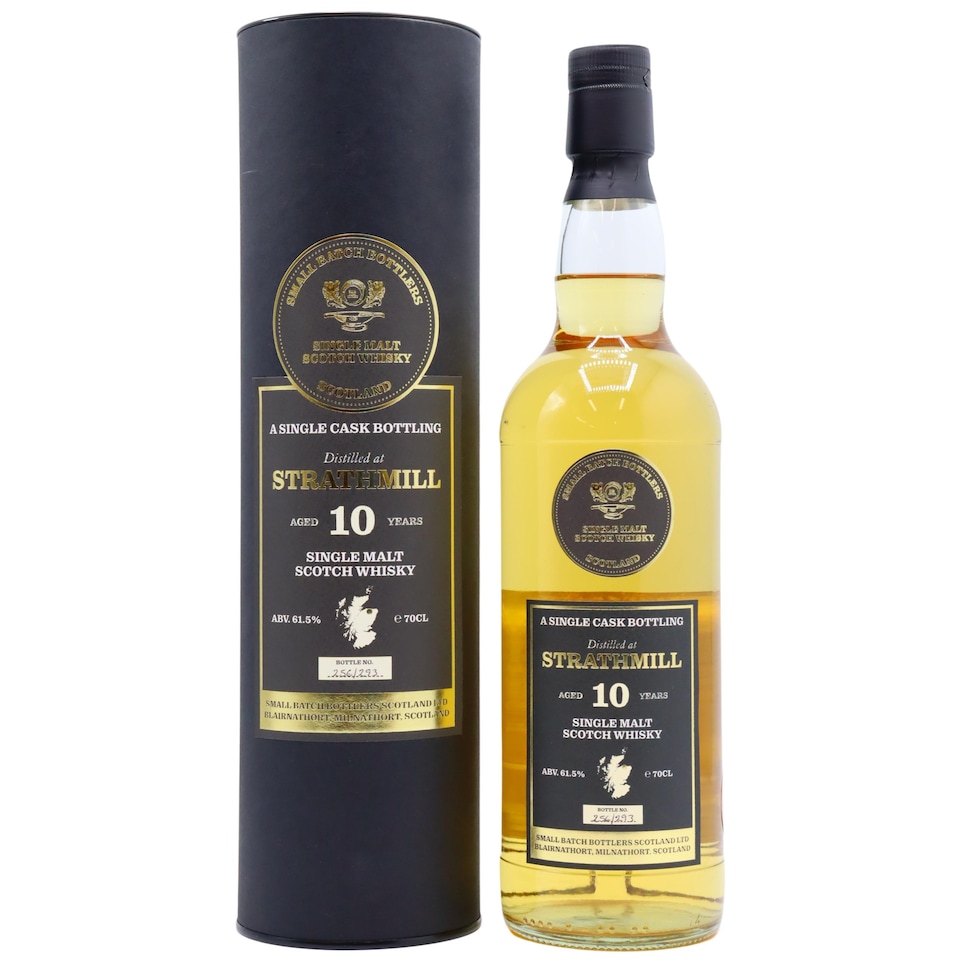 Strathmill - Small Batch Bottlers Single Cask Scotch 10 year old Whisky