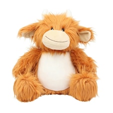 Mumbles Babies/Childens/Kids Zippie Highland Cow - Brown - L