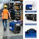 image 9 of COSTWAY 85L Commercial Dehumidifier Industrial with Pump Drain Hose