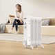 image 9 of VonHaus Oil Filled Radiator 9 Fin Portable Electric Heater