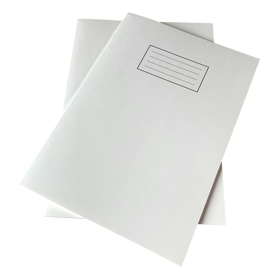 image 1 of Janrax A4 White 80 Pages Feint and Ruled Exercise Book
