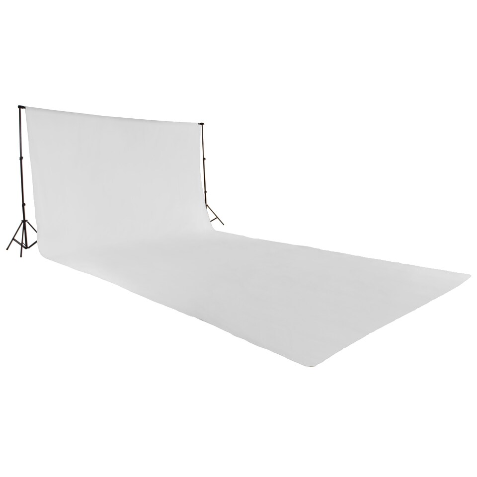 image 1 of Backdrop system, full set 3x6m with carry bag | White | white | 300 x 600 cm | 1