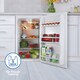 image 4 of Igenix IG3960 Freestanding Larder Fridge with 92 Litre Capacity, 2 Adjustable Shelves and Salad Drawer, Reversible Door, 48 cm Wide, White