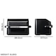 image 7 of Daewoo 10L Megadrawer Single or Double Air Fryer Dual Drawer Large Capacity
