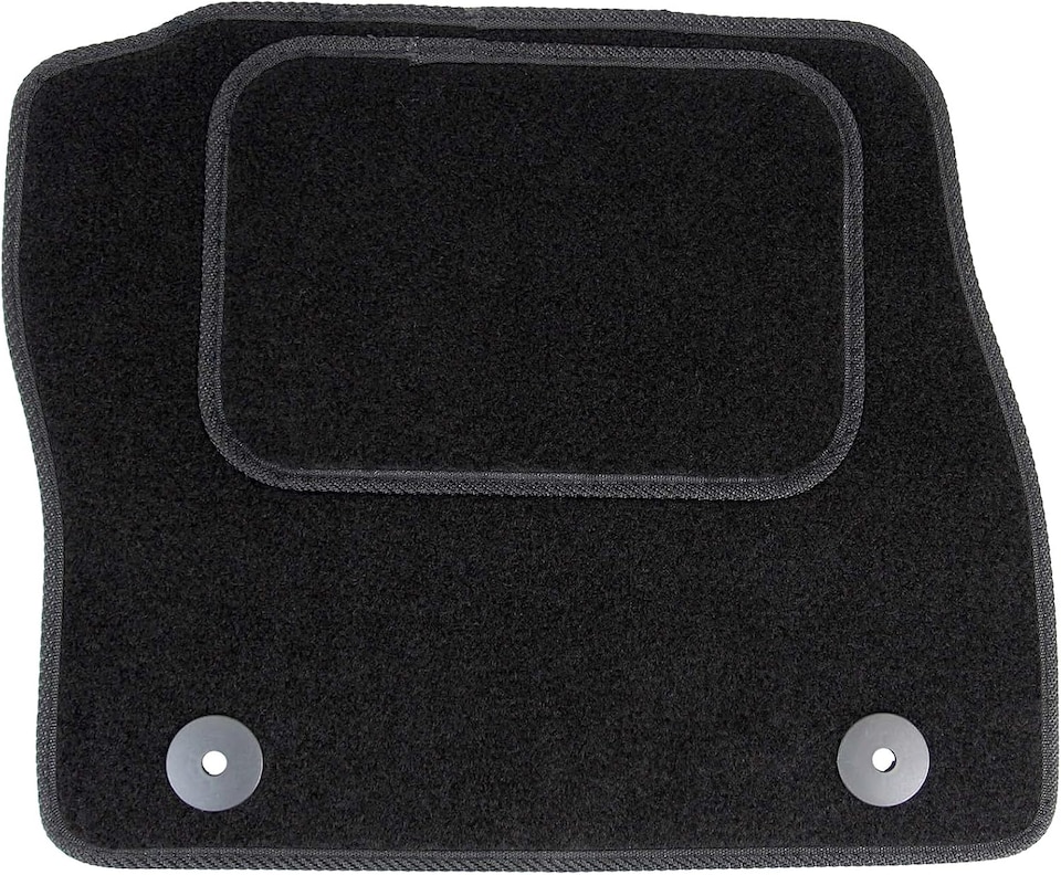 image 1 of Actiasmat Custom Fit Black Replacement Car Floor Mats for Ford Focus Mk3 2011-2018 Face Lift | 4 Piece Set (Carpet)