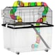 image 6 of PawHut Hamster Cage with 31cm Deep Tray, Tube, 58 x 43 x 57cm