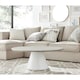 image 2 of Furniturebox Palma Round Beige Stone Coffee Table
