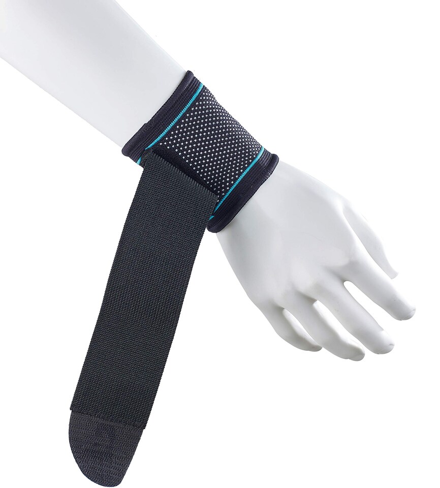 image 1 of Ultimate Performance Advanced Ultimate Compression Wrist Support With Strap, Medium