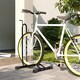 image 2 of SPORTNOW Vertical and Horizontal Bike Rack, Black