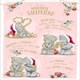 image 1 of Bear with Tinsel Verse Girlfriend Christmas Card