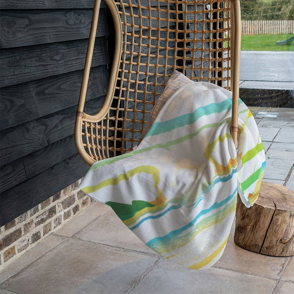 image 1 of Surf Board On Beach (Blanket)