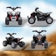 image 8 of AIYAPLAY Honda Licensed Kids Electric Quad Bike 6V ATV for 1.5-3 Years, Black