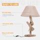 image 5 of HOMCOM Table Lamp Indispensable Nautical Twisted Rope E27 Base Bedside Light