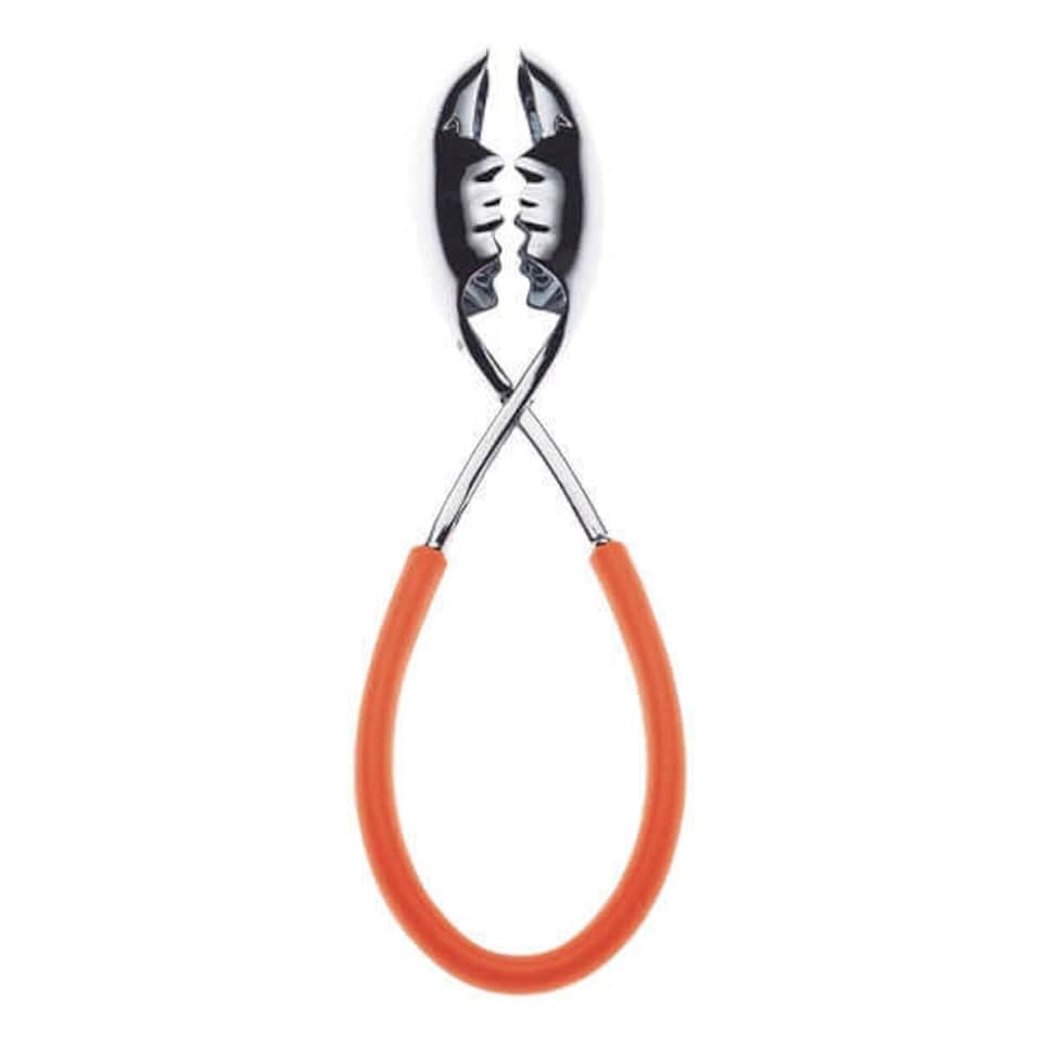 image 1 of Bugatti Kiss Salad Tongs Orange