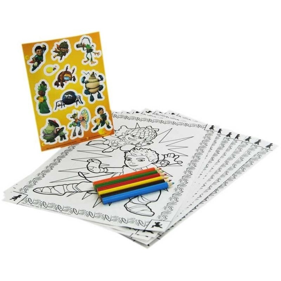 Tree Fu Tom Colouring Set - Multicoloured - One Size