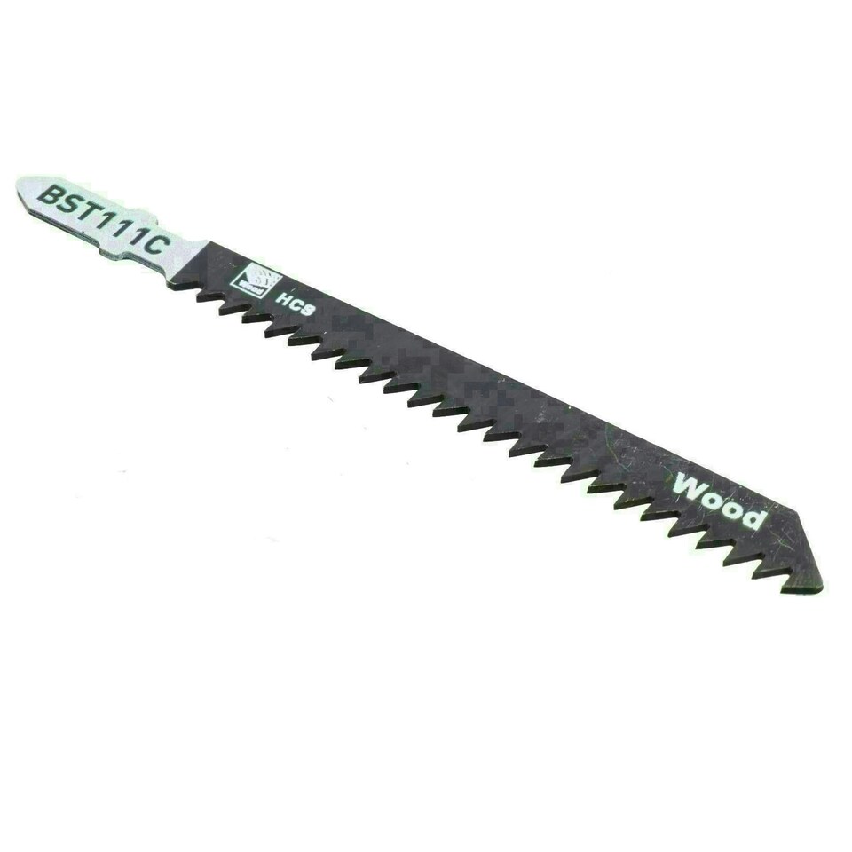 image 1 of Jigsaw Blades 8 TPI with T Shank Cutting Wood Plastics Less Than 50mm 30pk