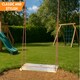 image 3 of NOVECRAFTO Wooden Swing Seat for Gardens – Durable Outdoor Hanging Swing for Kids & Adults – Strong Rope & Wooden Seat for Relaxation or Play