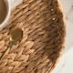 image 4 of OHS Seagrass Home Living Decor Accessory Storage Organiser Display Serving Tray Brown